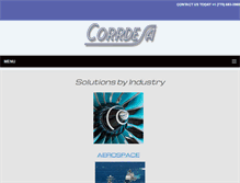 Tablet Screenshot of corrdesa.com